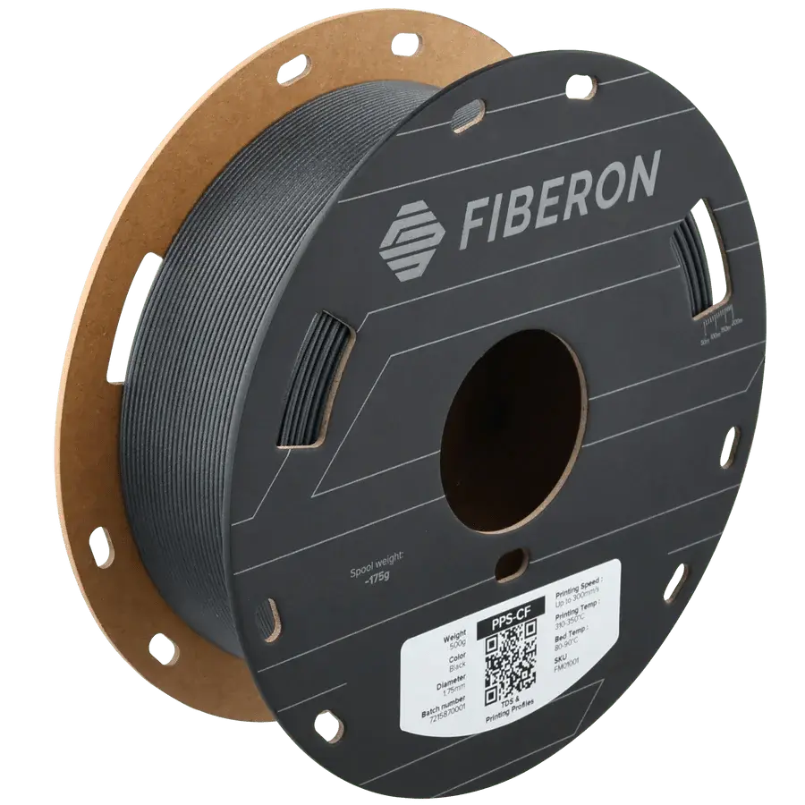 Polymaker Fiberon Engineering Filament - PPS-CF10 (500g)   Filament   3DPrintiverse.com