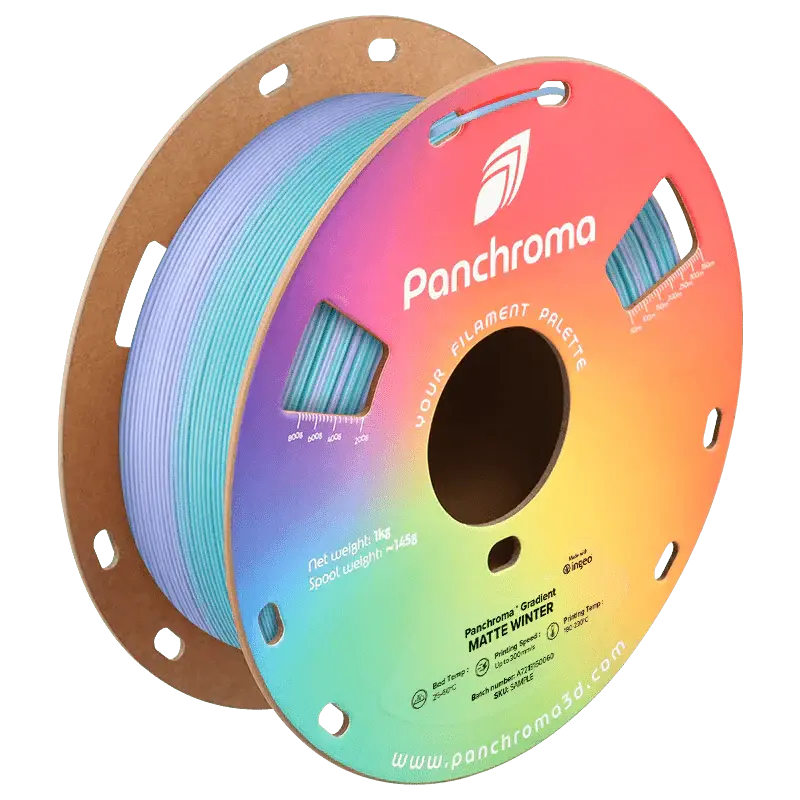 Polymaker Panchroma Gradient PLA 3D Printer Filament 1KG 1.75mm   Filament  27.99 3DPrintiverse.com