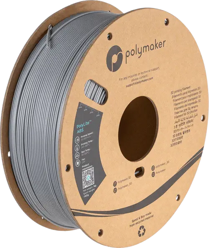 Polymaker PolyLite ABS 3D Printer Filament 1KG 1.75mm   Filament  21.99 3DPrintiverse.com