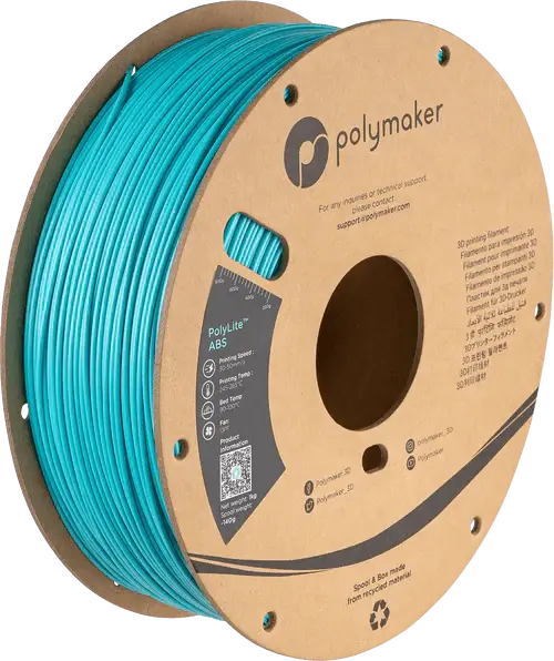 Polymaker PolyLite ABS 3D Printer Filament 1KG 1.75mm   Filament  21.99 3DPrintiverse.com