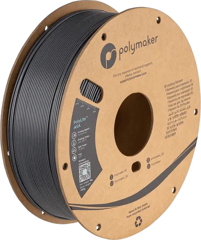 Polymaker PolyLite ASA 3D Printer Filament 1KG 1.75mm   Filament  28.99 3DPrintiverse.com
