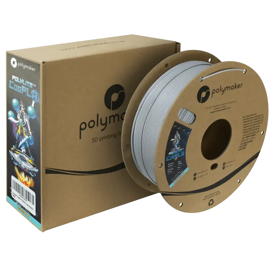 Polymaker PolyLite CosPLA Durable and Sandable PLA for Cosplay 3D Printer Filament 1KG 1.75mm   Filament   3DPrintiverse.com