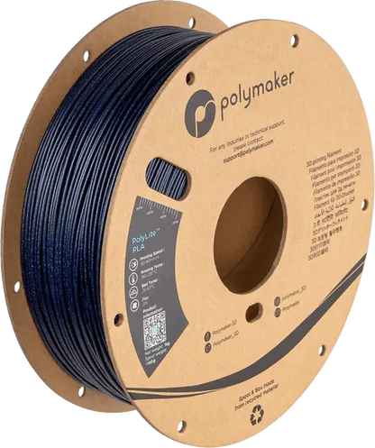 Polymaker PolyLite Galaxy PLA 3D Printer Filament 1KG 1.75mm   Filament  28.99 3DPrintiverse.com