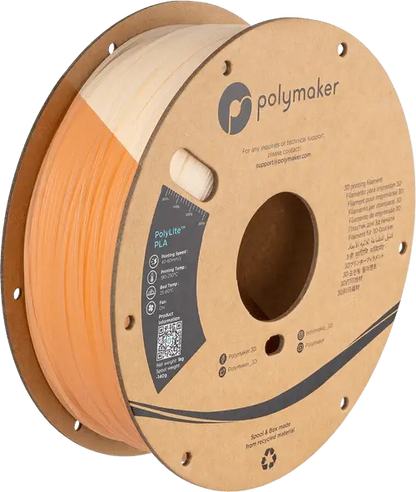 Polymaker PolyLite UV Color Changing PLA 3D Printer Filament 1KG 1.75mm   Filament   3DPrintiverse.com
