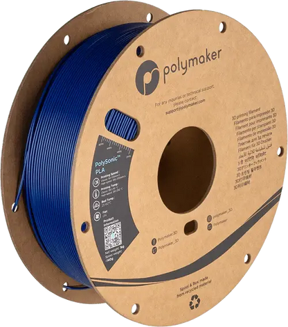 Polymaker PolySonic High Speed Printing PLA 3D Printer Filament 1KG 1.75mm   Filament  24.99 3DPrintiverse.com