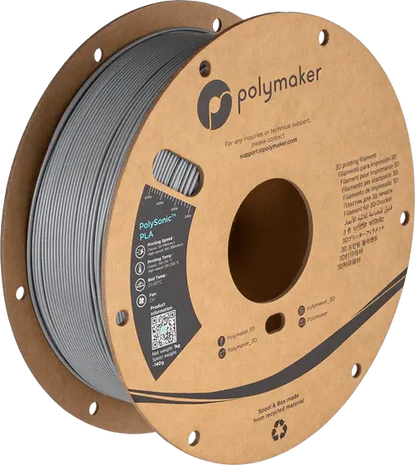Polymaker PolySonic High Speed Printing PLA 3D Printer Filament 1KG 1.75mm   Filament  24.99 3DPrintiverse.com