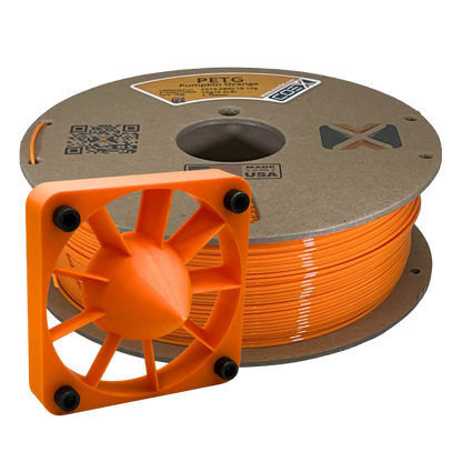 Pumpkin Orange PETG   PETG   3DPrintiverse.com