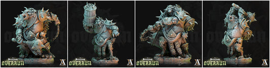 3D Printed Archvillain Games Affliction Overrun - Rat Saboteurs 28mm 32mm D&D 3D Printing Boss