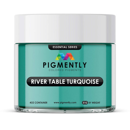 River Table Turquoise Epoxy Powder Pigment   Epoxy Colors   3DPrintiverse.com