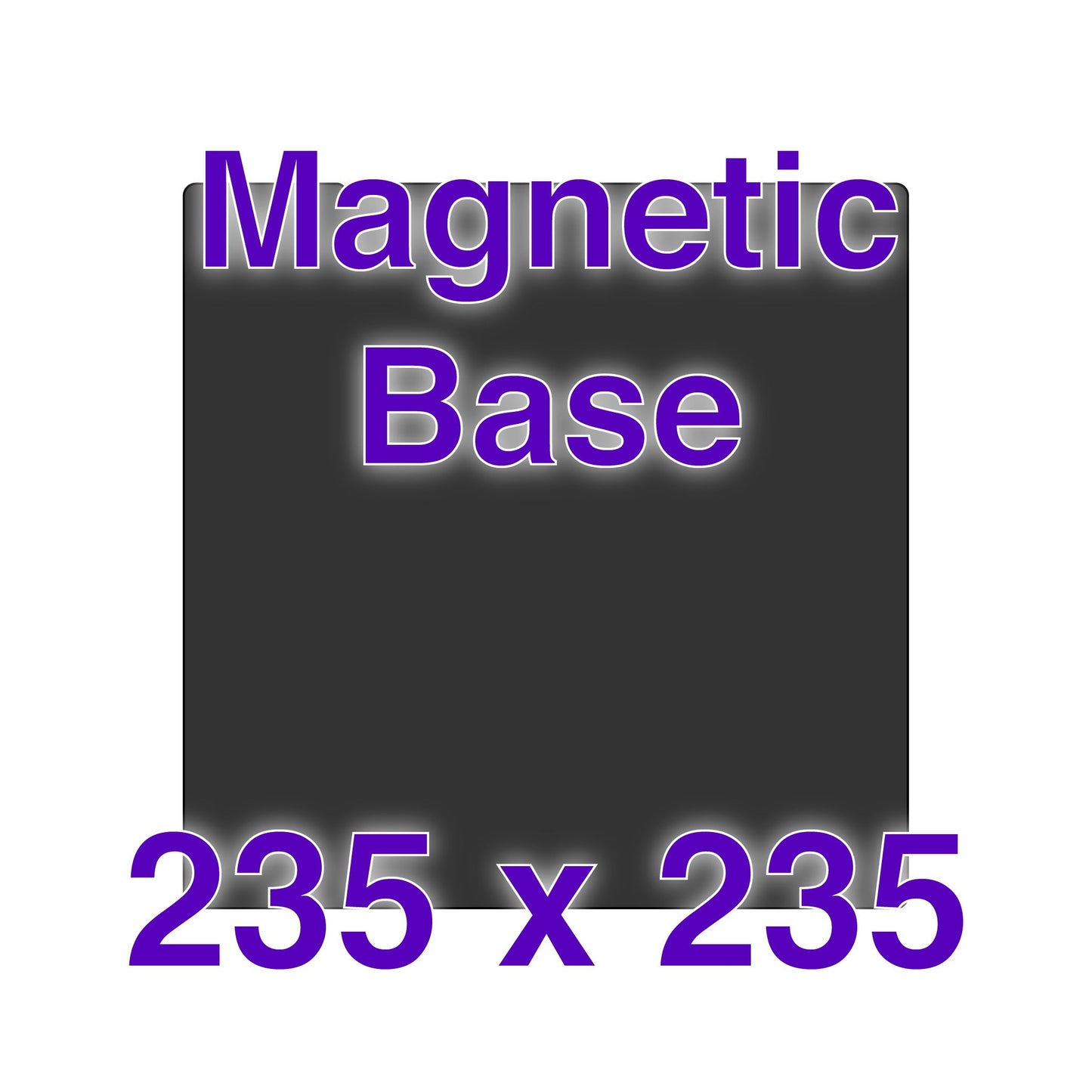 Magnetic Base - 235 x 235 w/ Alignment Notches Wham Bam Systems