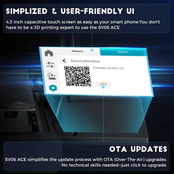 SOVOL SV06 ACE - Upgraded Affordable FAST Direct Drive 3D Printer with Auto Bed Leveling   3D Printer   3DPrintiverse.com