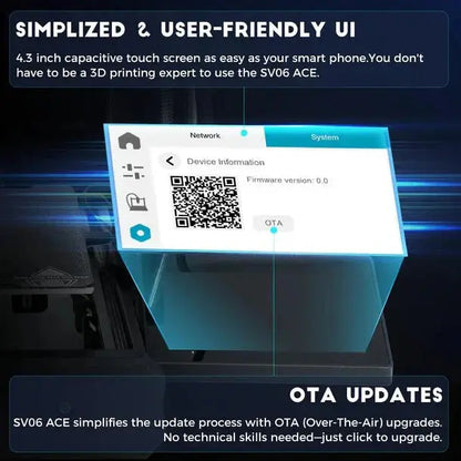 SOVOL SV06 ACE - Upgraded Affordable FAST Direct Drive 3D Printer with Auto Bed Leveling   3D Printer   3DPrintiverse.com