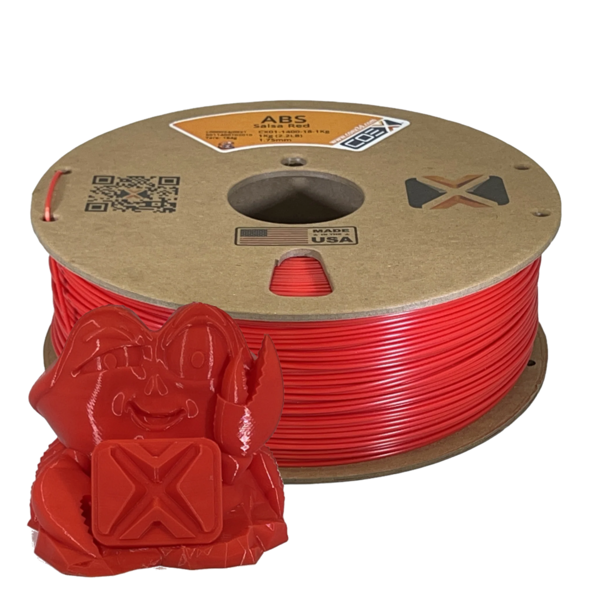 Salsa Red ABS+ COEX 3D