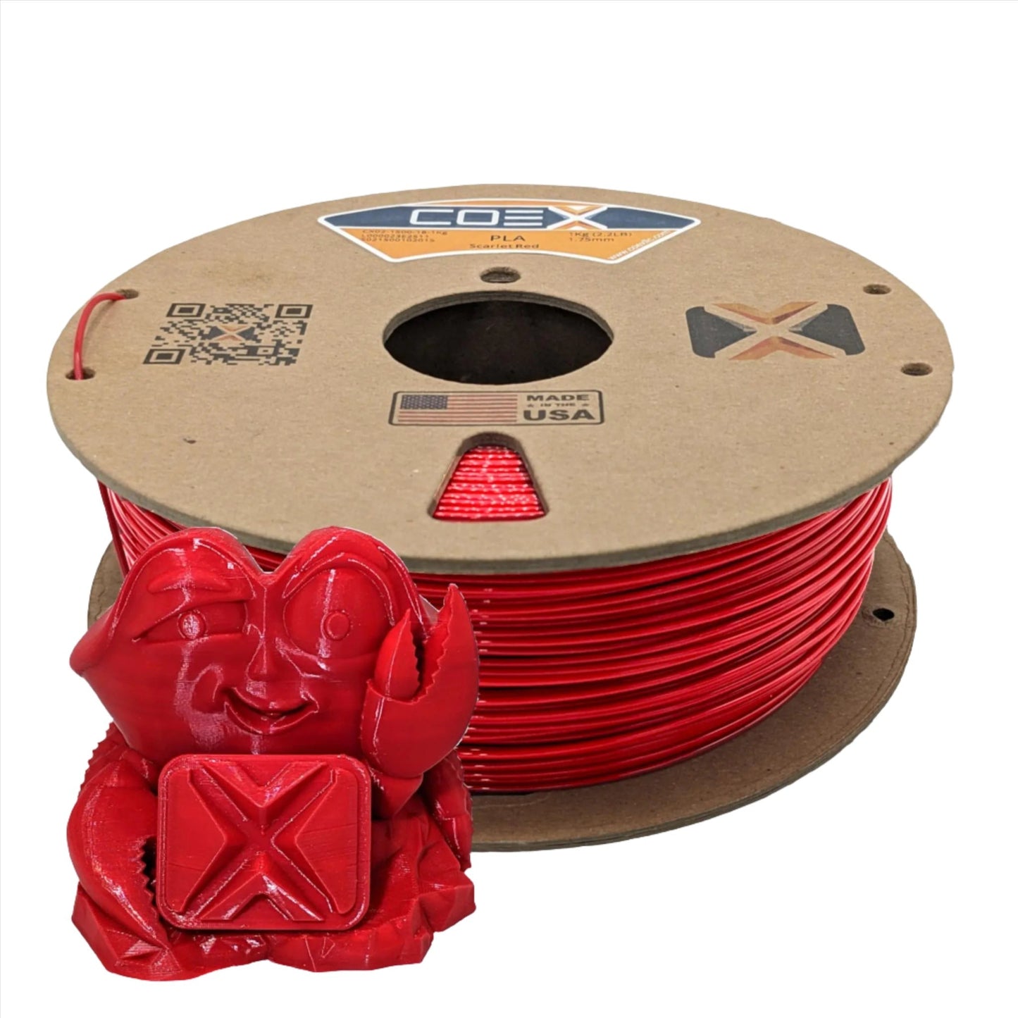 Scarlet Red PLA Prime COEX 3D