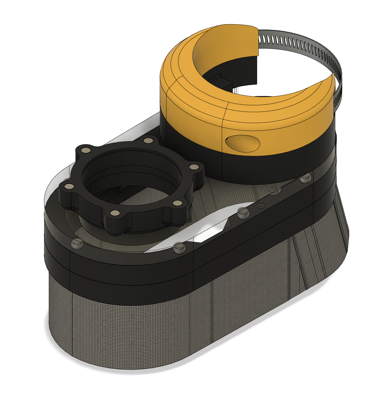 Dust Boot v10   Dust Boot   3DPrintiverse.com