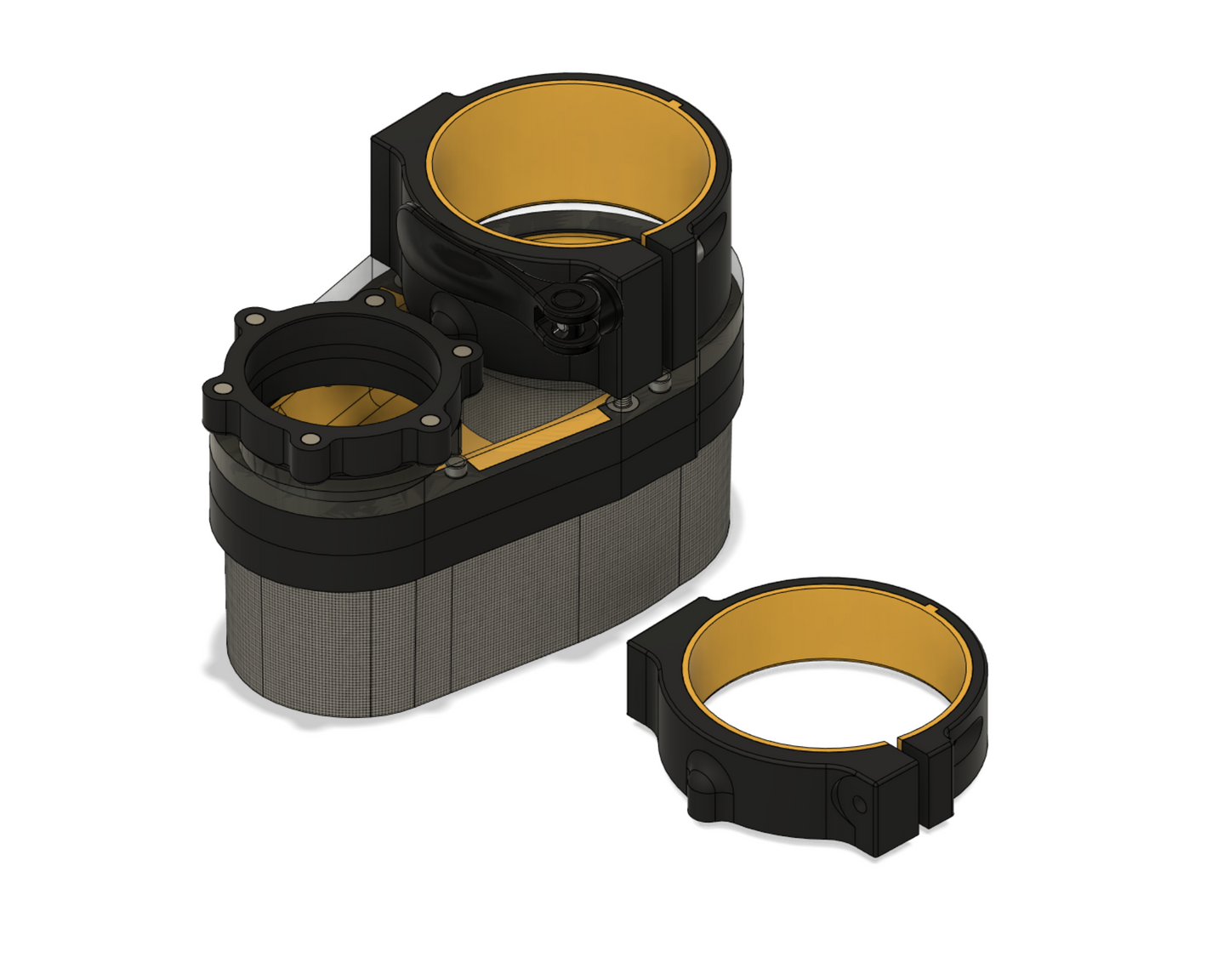 Dust Boot v7   Dust Boot   3DPrintiverse.com