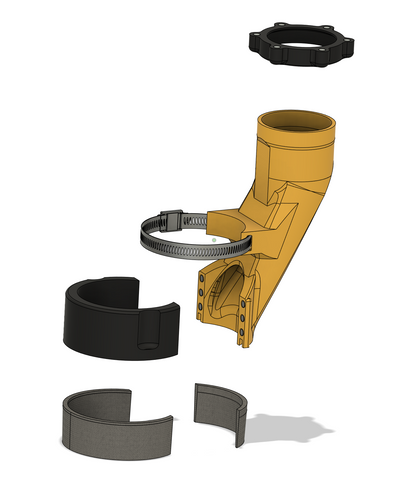 Dust Boot v12   Dust Boot   3DPrintiverse.com
