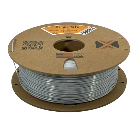 Silver PLA+Silk   PLA+Silk   3DPrintiverse.com
