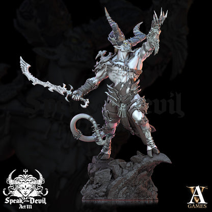 3D Printed Archvillain Games Anedos - The Lost Grace Speak of the Devil Vol. III 28 32mm 3D Printing Boss