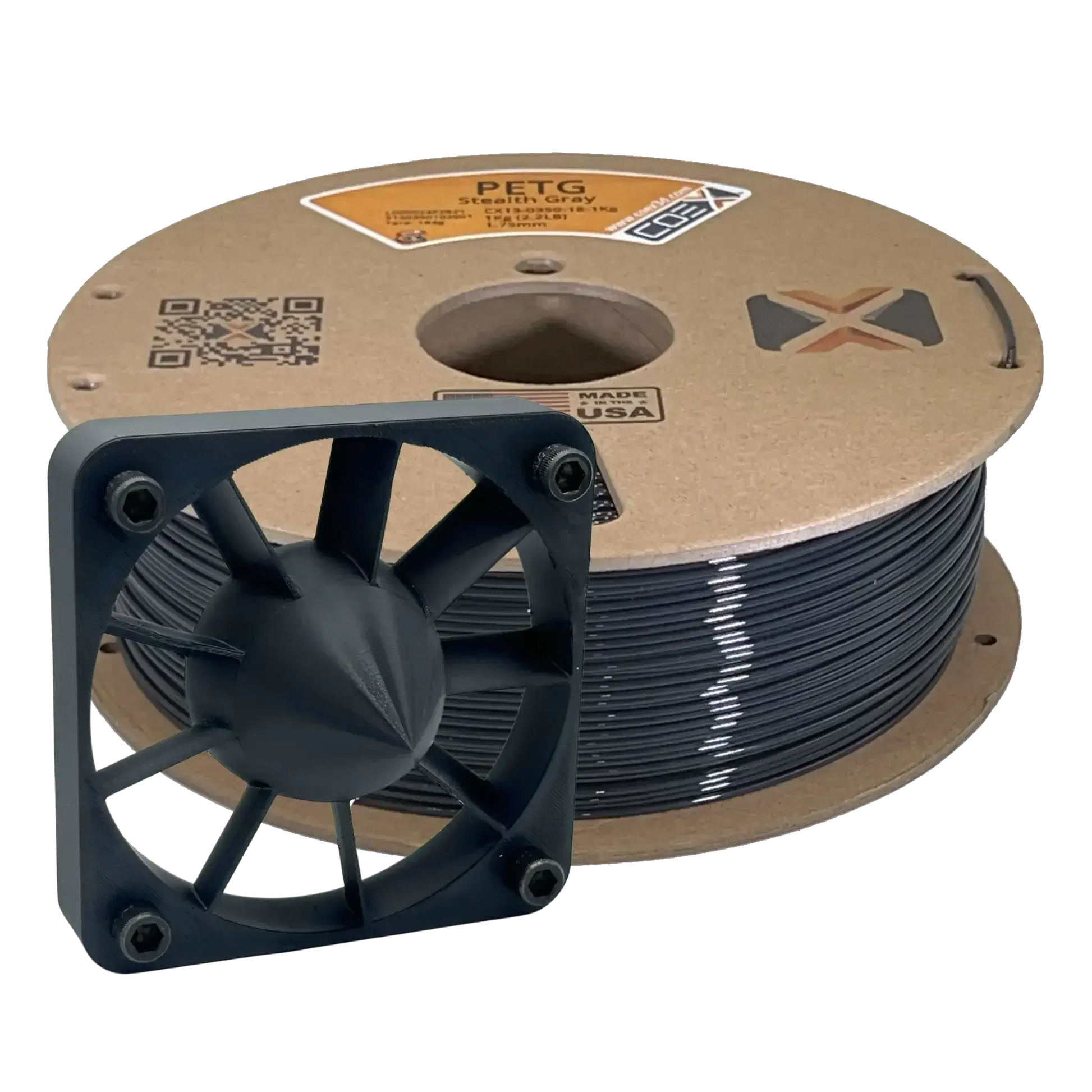 Stealth Gray PCTG Prime   PCTG   3DPrintiverse.com