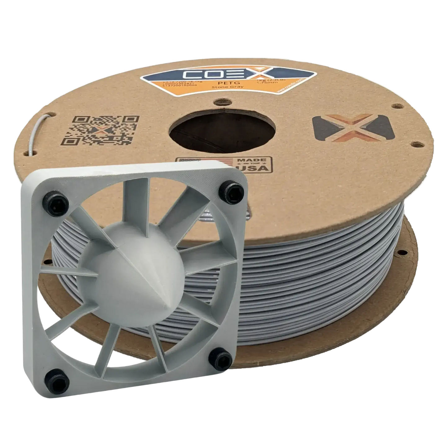 Stone Gray PCTG Prime   PCTG   3DPrintiverse.com