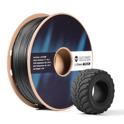 Lightweight TPU Filament 1.75mm, Foaming LW-TPU 77A–93A, High Resilience & Matte Finish   Filament   3DPrintiverse.com