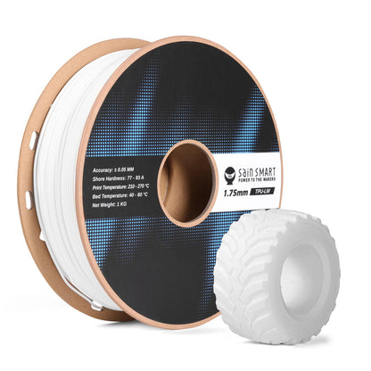 Lightweight TPU Filament 1.75mm, Foaming LW-TPU 77A–93A, High Resilience & Matte Finish   Filament   3DPrintiverse.com
