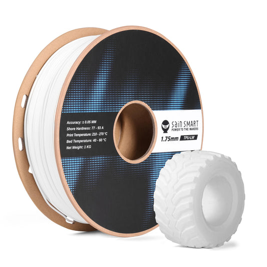 Lightweight TPU Filament 1.75mm, Foaming LW-TPU 77A–93A, High Resilience & Matte Finish   Filament   3DPrintiverse.com