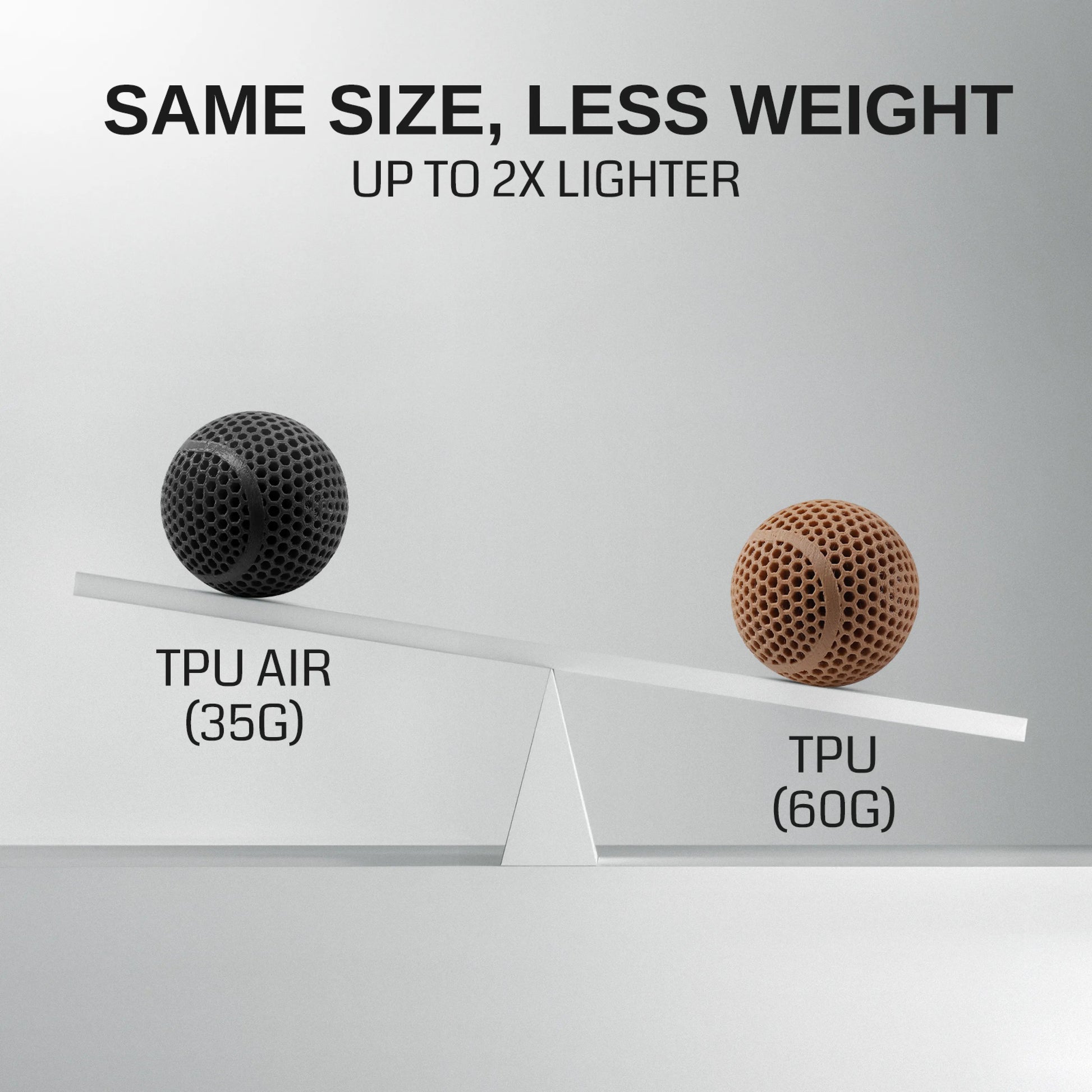 Lightweight TPU Filament 1.75mm, Foaming LW-TPU 77A–93A, High Resilience & Matte Finish   Filament   3DPrintiverse.com