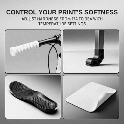 Lightweight TPU Filament 1.75mm, Foaming LW-TPU 77A–93A, High Resilience & Matte Finish   Filament   3DPrintiverse.com