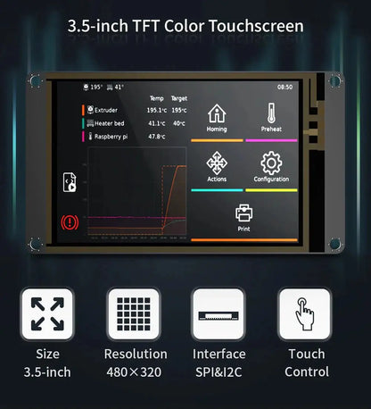 Touch Screen Display 3.5-inch TFT35 SPI (BTT)      3DPrintiverse.com