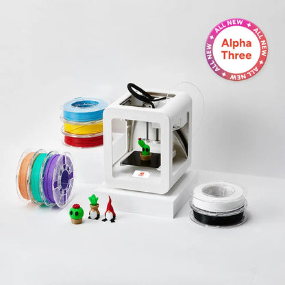 Toybox Alpha Three Deluxe 3D Printer Bundle   printer   3DPrintiverse.com