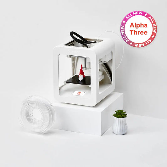 Toybox Alpha Three Starter 3D Printer Bundle   printer   3DPrintiverse.com