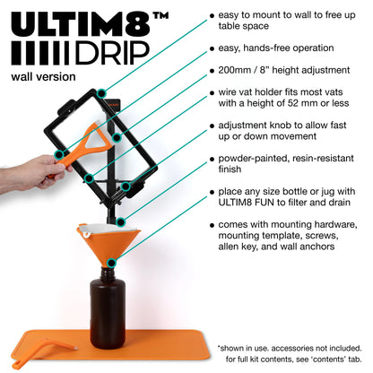 ULTIM8™ DRIP - Wall Version   Resin Tool   3DPrintiverse.com