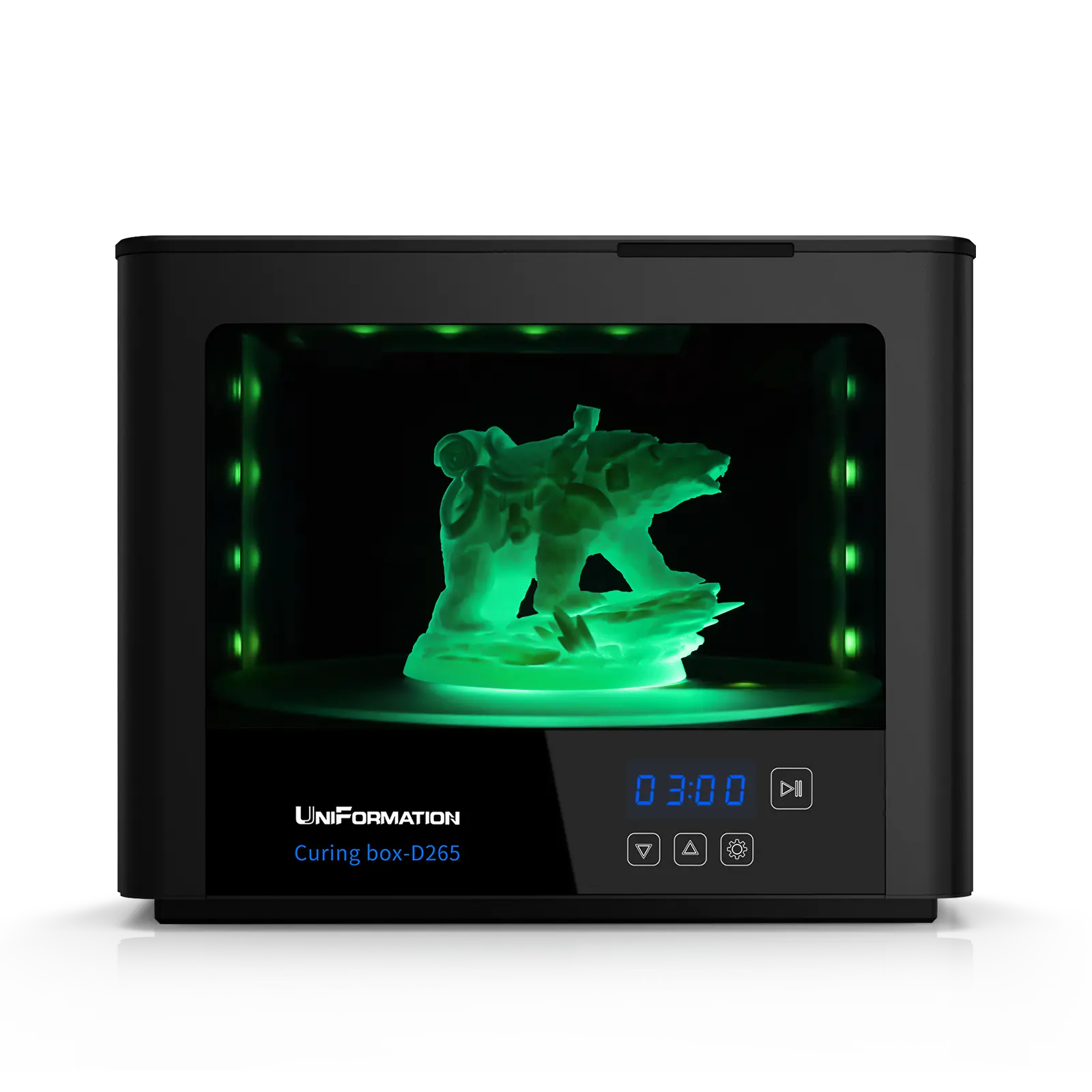 UniFormation D265Curing Station for Resin 3D Printers 405nm 10.2 inch 110v   3D Printer Accessories   3DPrintiverse.com