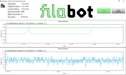 Filameasure - Inline Filament Measurement Filabot