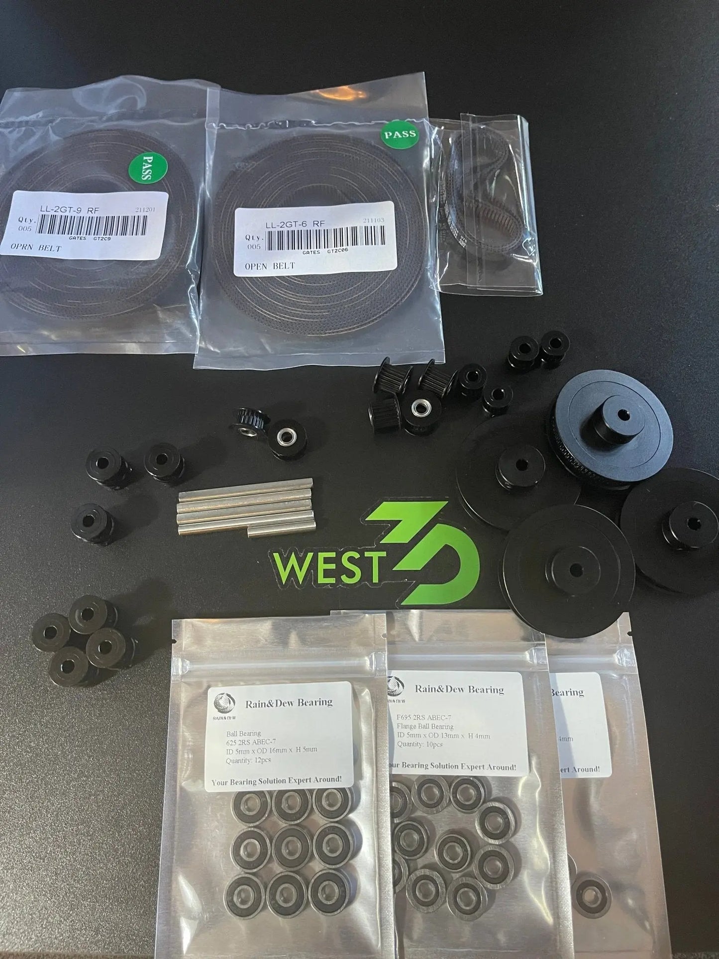 West3D BDM VORON 2.4 Motion Set - Silver / Darkside (Black)   3D Printer Accessories  134.99 3DPrintiverse.com
