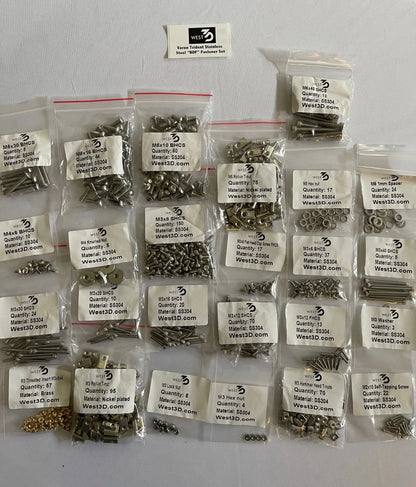 West3D Stainless Steel Fastener Kit for Voron Trident (BDF)   3D Printer Accessories   3DPrintiverse.com