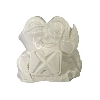 White ABS+   ABS   3DPrintiverse.com