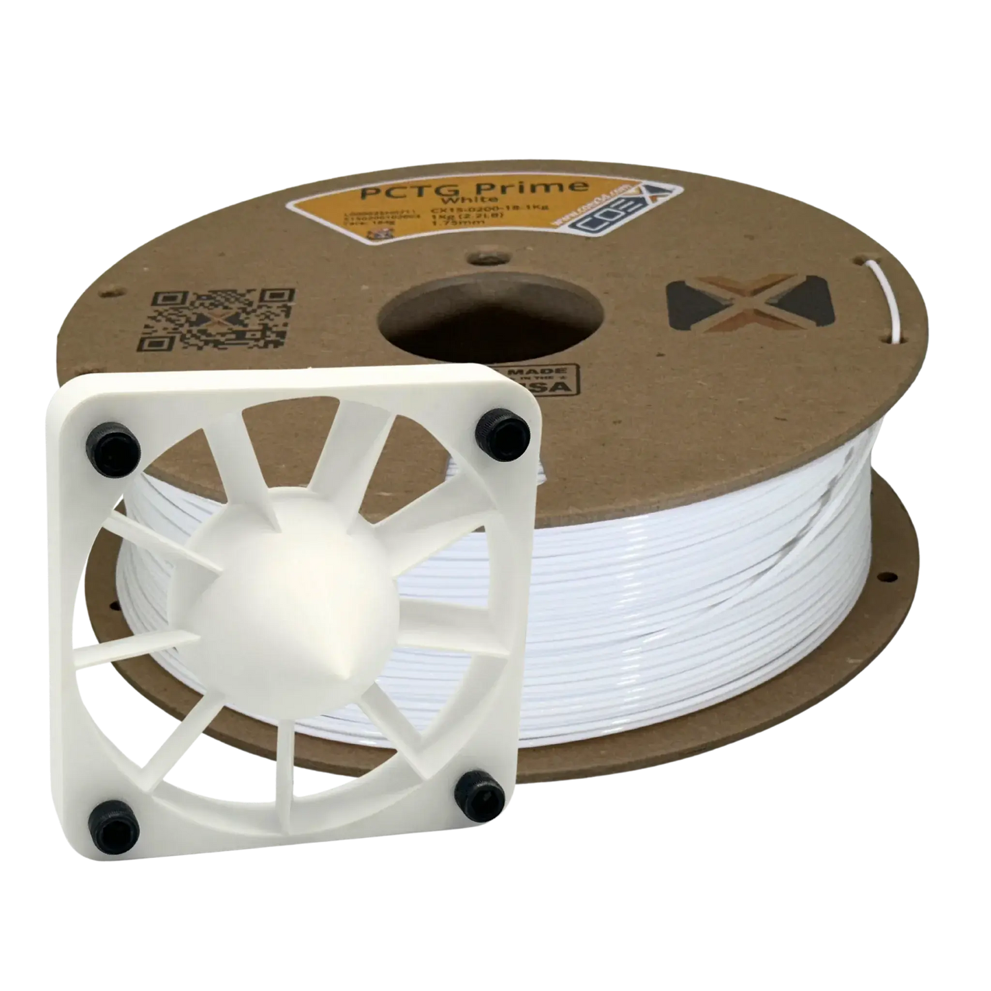 White PCTG Prime   PCTG   3DPrintiverse.com