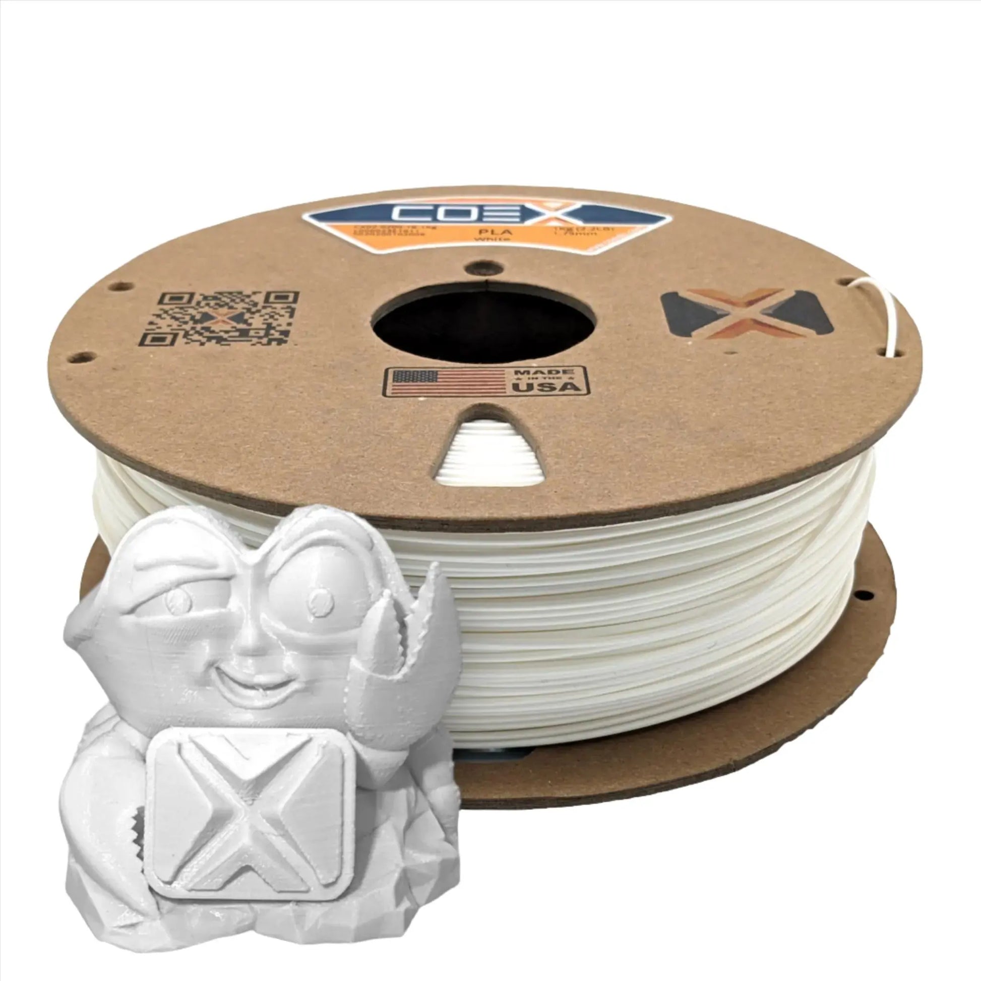 White PLA Prime   PLA Prime  24.00 3DPrintiverse.com