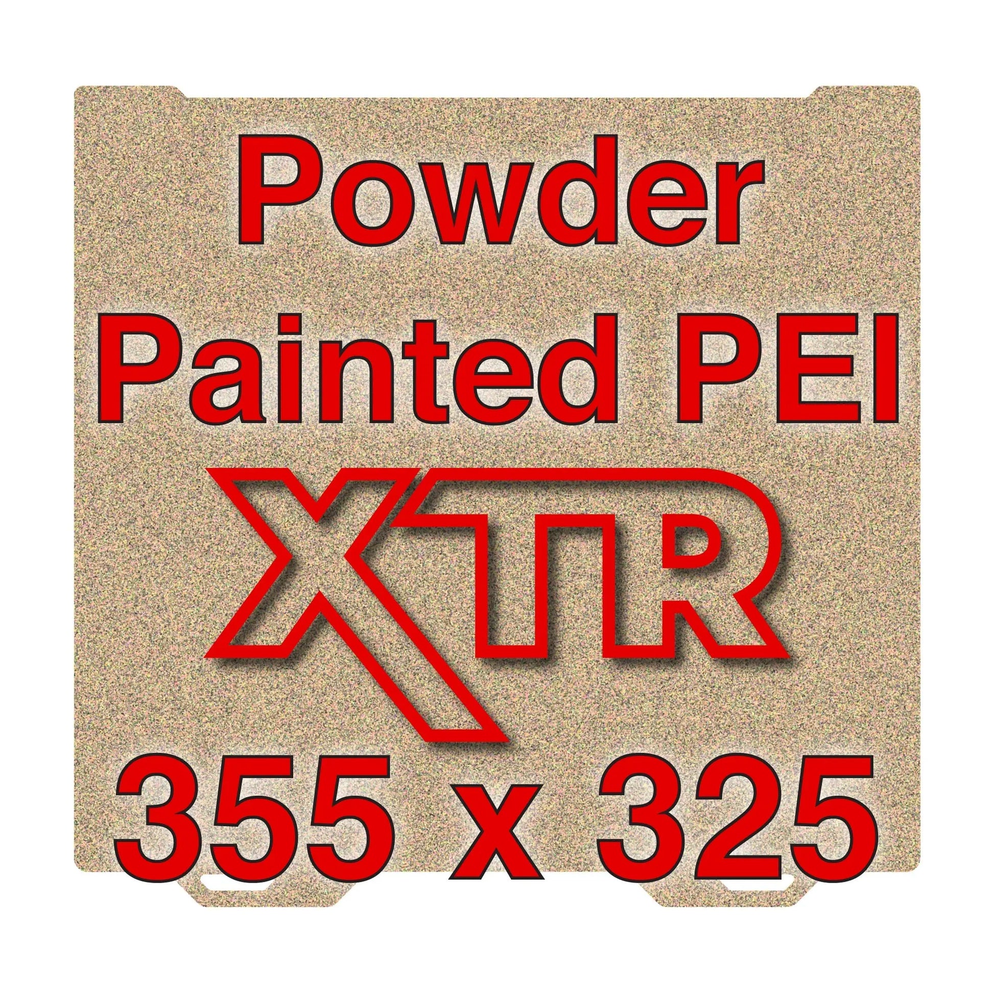 XTR Flexi Plate with Textured ULTEM PEI - Bambu Lab H2D - 355 x 325   PP XTR Flexi Plate   3DPrintiverse.com