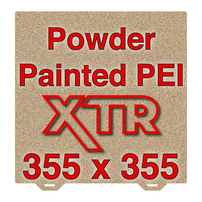 XTR Flexi Plate with Textured ULTEM PEI - Sovol SV08 - 355 x 355   PP XTR Flexi Plate   3DPrintiverse.com