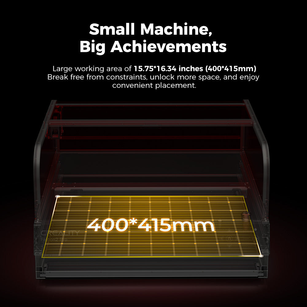 Falcon2 Pro Enclosed Laser Engraver & Cutter Creality Official Store