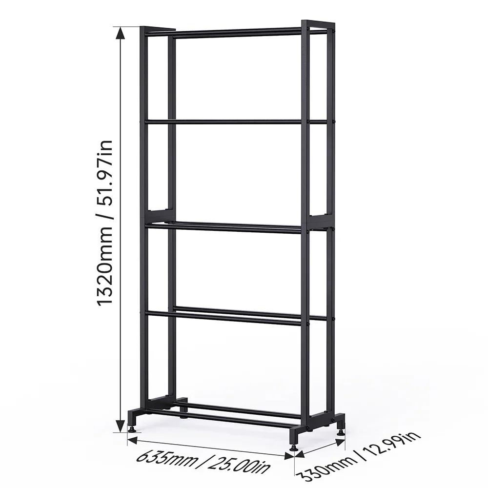 Biqu Panda Filament Storage Feed Rack 5-tier holds 40+ 1kg spools   3D Printer Accessories   3DPrintiverse.com