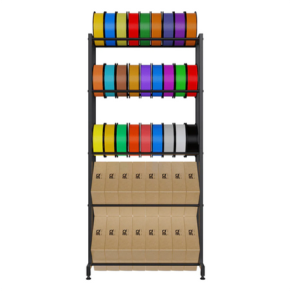 Biqu Panda Filament Storage Feed Rack 5-tier holds 40+ 1kg spools   3D Printer Accessories   3DPrintiverse.com