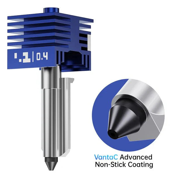 BIQU Panda Juicer Hotend High Flow with  Hardened Steel Nozzle for Bambu Lab H2/A1/A1 mini
