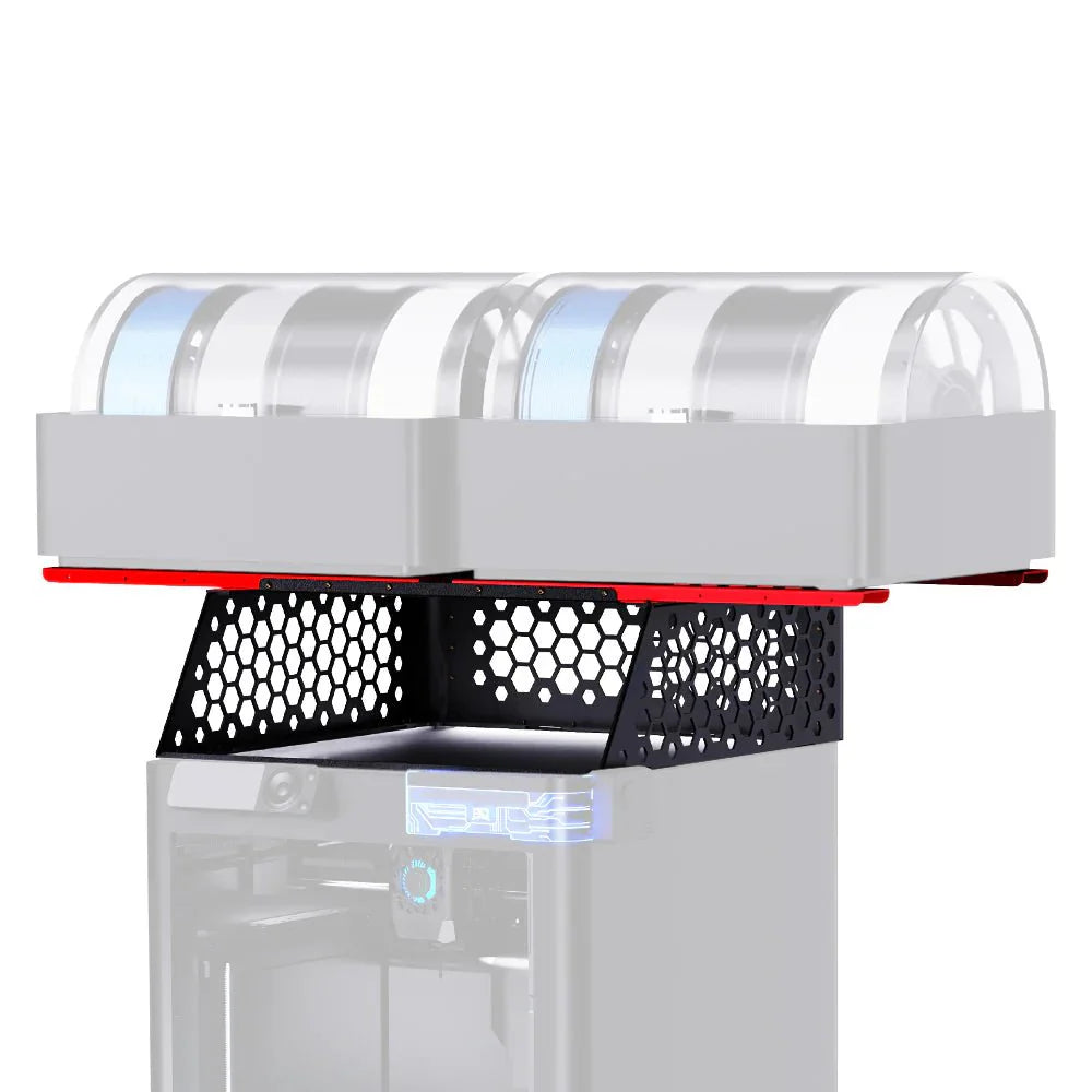 Biqu Panda Perch - Aluminum Mount for Two AMS for Bambu Lab P / X Series   3D Printer Accessories   3DPrintiverse.com