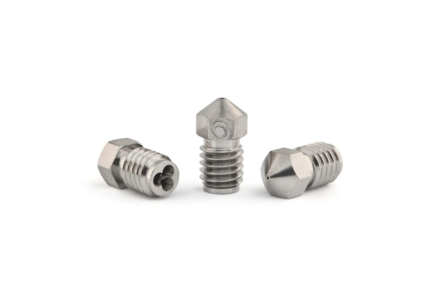 Bondtech CHT High Flow Nozzles M6 (V6) Nickel Coated Brass Various Sizes   Nozzles   3DPrintiverse.com