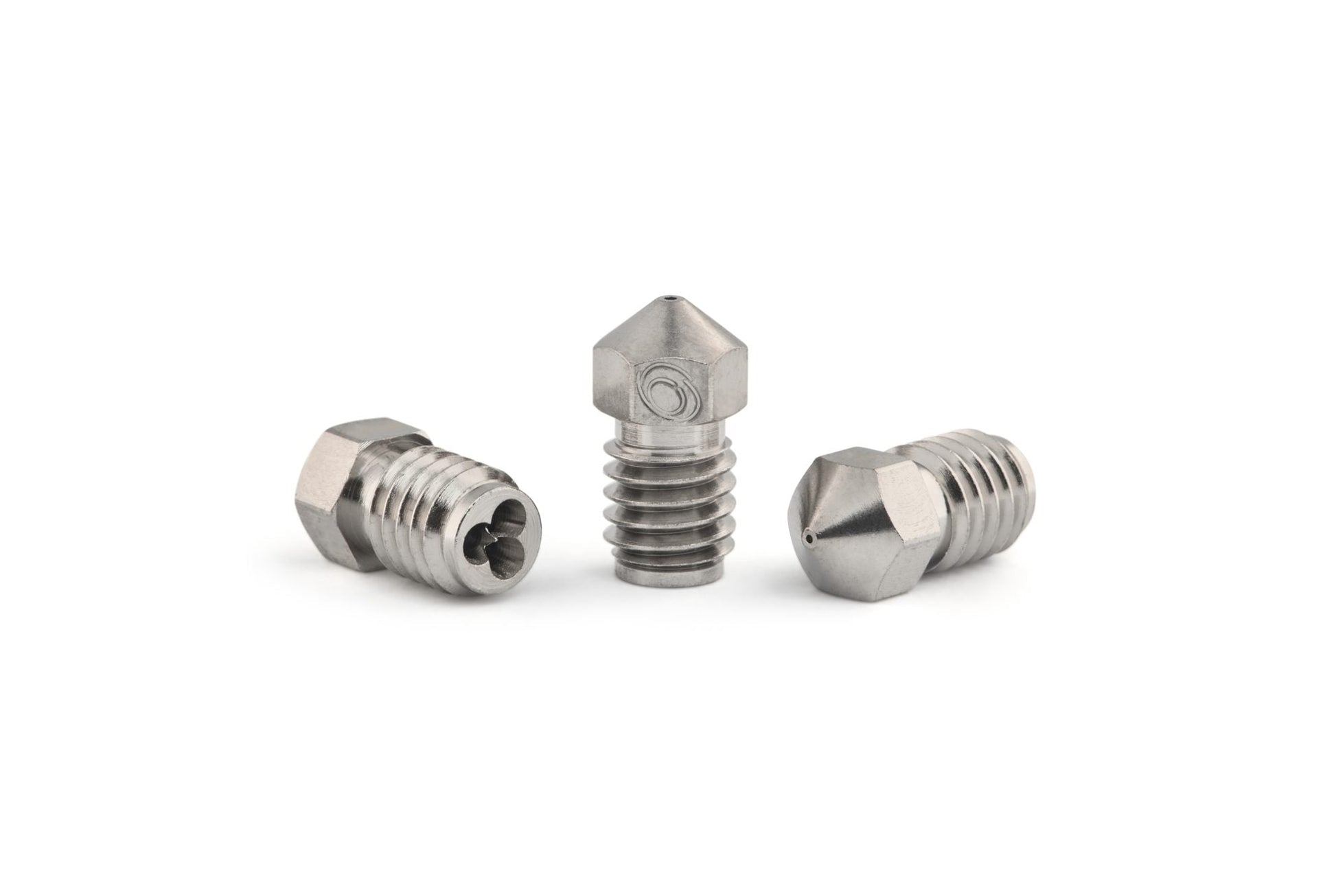 Bondtech CHT High Flow Nozzles M6 (V6) Nickel Coated Brass Various Sizes   Nozzles   3DPrintiverse.com